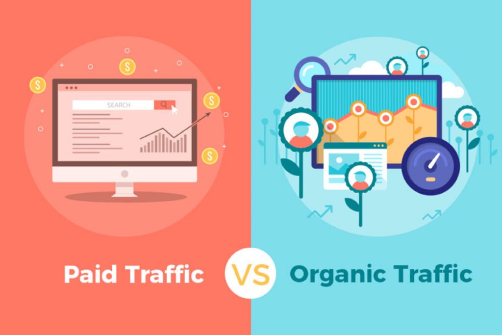 Paid Traffic VS Organic Traffic